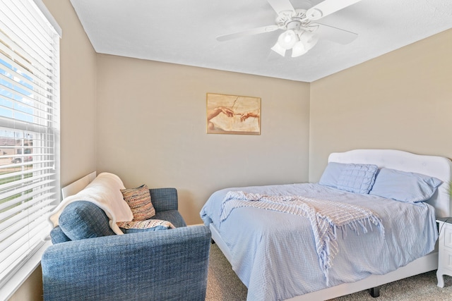715 Woodlawn St, Marshfield, MO 65706 - bedroom featuring ceiling fan and carpet floors