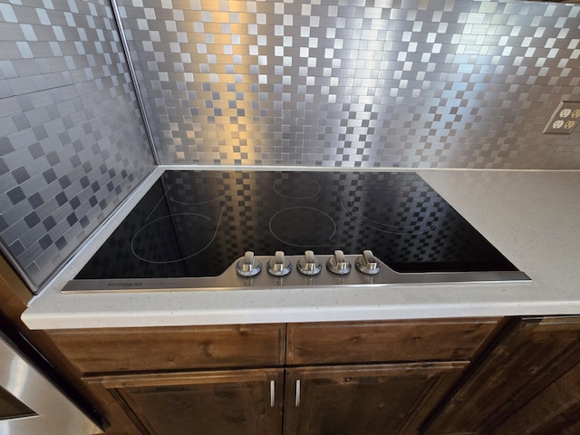 21282 County Road 295, Hermitage, MO 65668 - room details with light countertops and black electric stovetop