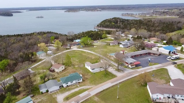 21282 County Road 295, Hermitage, MO 65668 - bird's eye view featuring a residential view and a water view