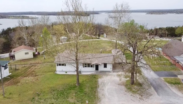 21282 County Road 295, Hermitage, MO 65668 - drone / aerial view featuring a water view