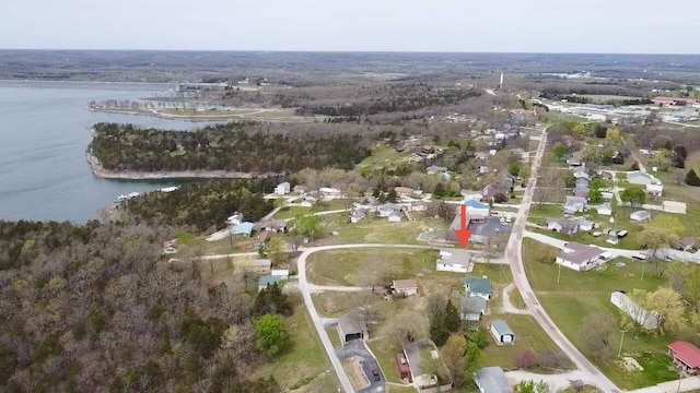 21282 County Road 295, Hermitage, MO 65668 - aerial view featuring a water view