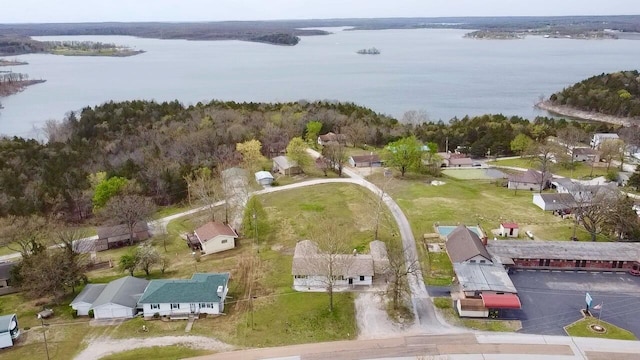 21282 County Road 295, Hermitage, MO 65668 - aerial view with a residential view and a water view