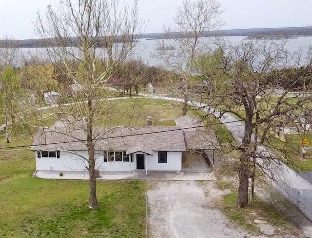 21282 County Road 295, Hermitage, MO 65668 - aerial view with a water view