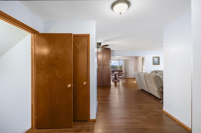 205 Forest Ln, Kimberling City, MO 65686 - hallway with wood-type flooring