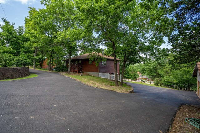 205 Forest Ln, Kimberling City, MO 65686 - view of front of home featuring asphalt driveway