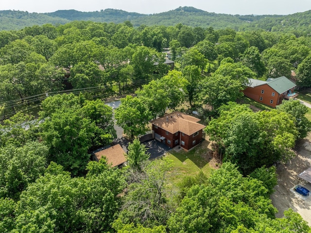 205 Forest Ln, Kimberling City, MO 65686 - view from above of property featuring a heavily wooded area