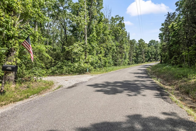 27857 Farm Rd Unit 1250, Golden, MO 65658 - view of asphalt street featuring a wooded view