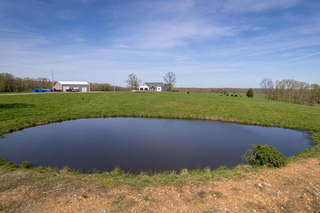 view of water feature