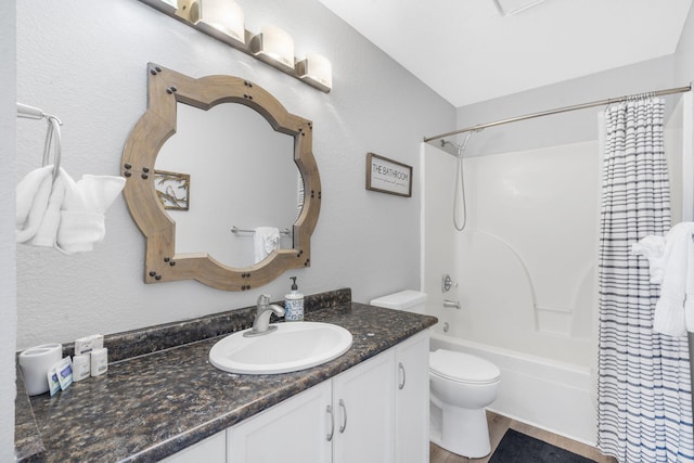 610 Abby Ln Unit 2, Branson, MO 65616 - full bathroom with shower / bath combo with shower curtain, vanity, and toilet