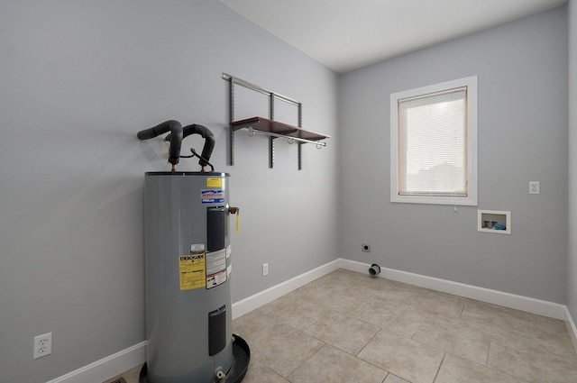 utilities featuring water heater