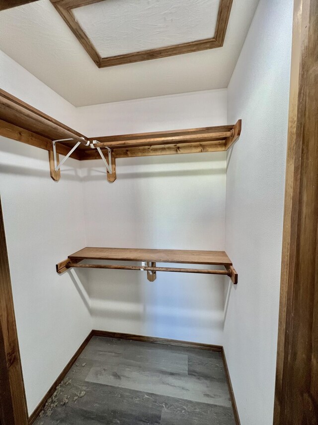 412 S Court St, Seymour, MO 65746 - walk in closet featuring wood finished floors