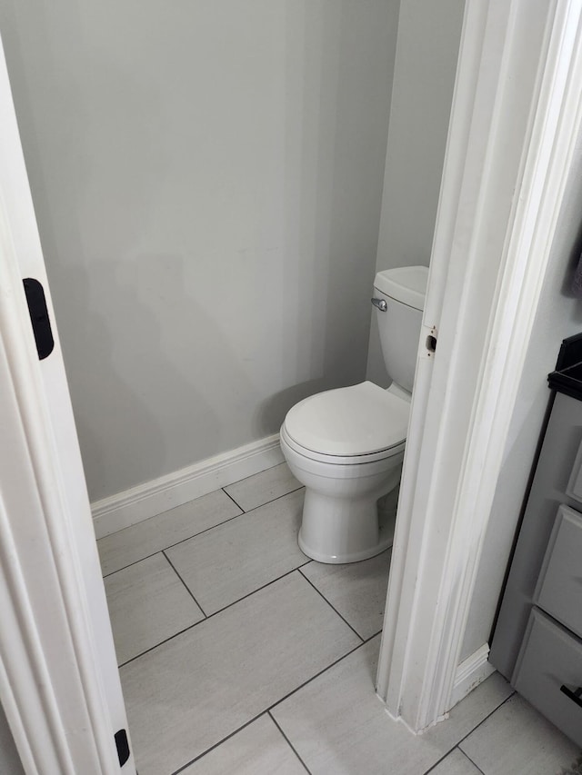 2712 W Executive Cir, Ozark, MO 65721 - bathroom with toilet and tile patterned flooring