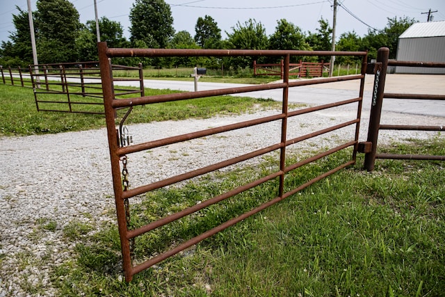 203 E Steel St, Seymour, MO 65746 - gate featuring an exterior structure
