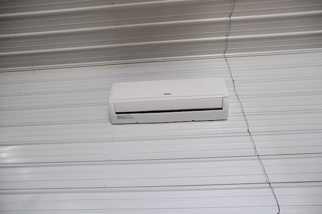 203 E Steel St, Seymour, MO 65746 - detailed view of a wall mounted air conditioner