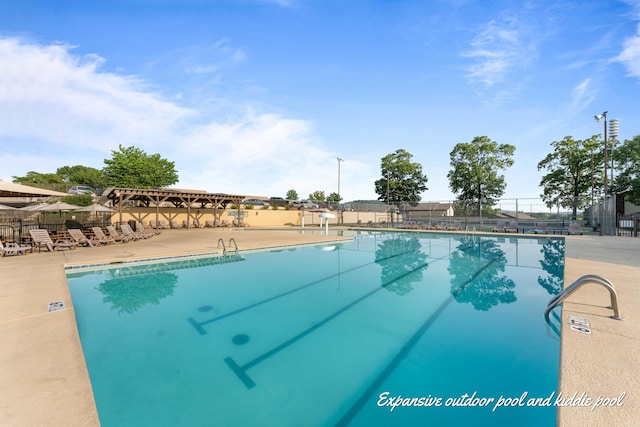 160 The Blfs Unit 3, Branson, MO 65616 - pool featuring fence and a patio