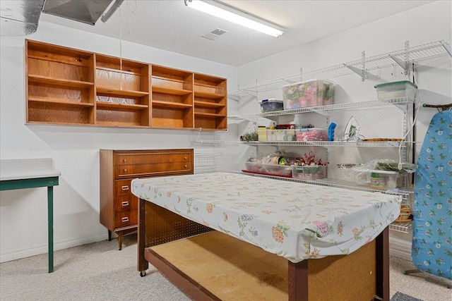 500 Navajo Trl, Kimberling City, MO 65686 - bedroom with light carpet and visible vents