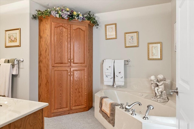 500 Navajo Trl, Kimberling City, MO 65686 - bathroom with a bath and vanity