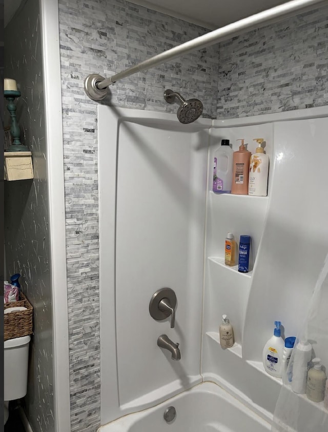 85 Peggy Ave, Mammoth Spring, AR 72554 - full bathroom featuring shower / bathtub combination and toilet