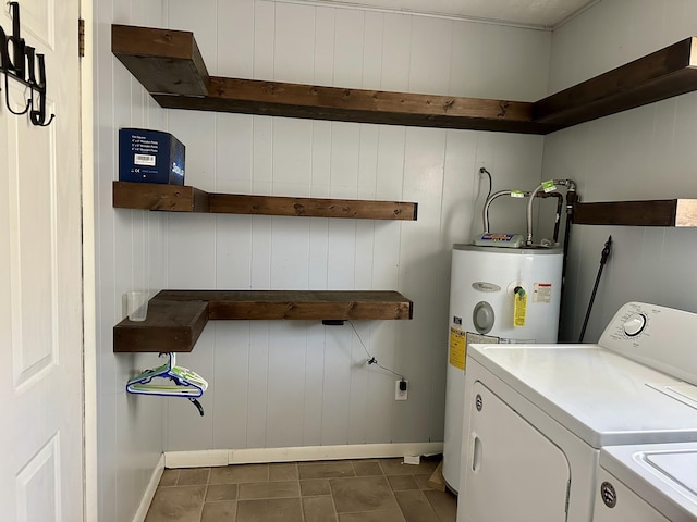 85 Peggy Ave, Mammoth Spring, AR 72554 - washroom featuring water heater and washer and dryer