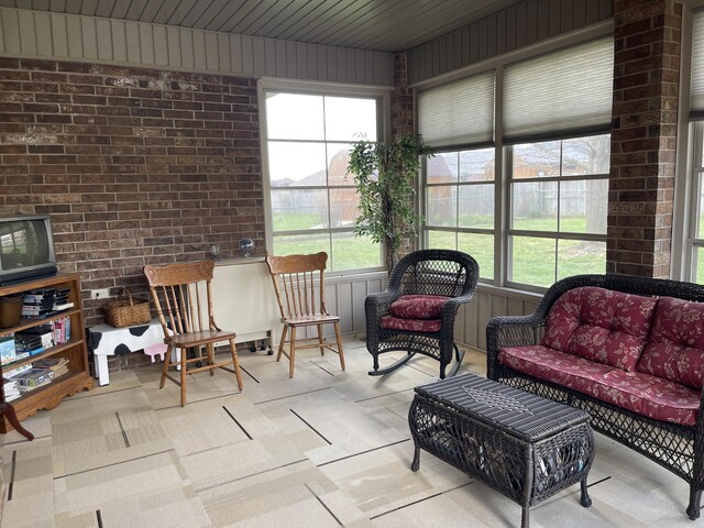 1605 S Meadow Ln, Bolivar, MO 65613 - sunroom / solarium featuring an outdoor living space and plenty of natural light