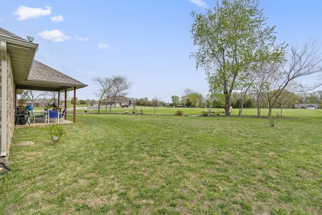 1758 W Big Meadows Ln, Nixa, MO 65714 - view of yard featuring a patio area