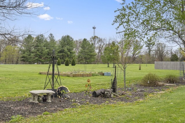 1758 W Big Meadows Ln, Nixa, MO 65714 - view of yard with fence