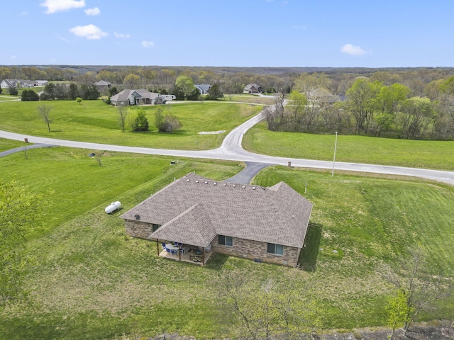1758 W Big Meadows Ln, Nixa, MO 65714 - birds eye view of property