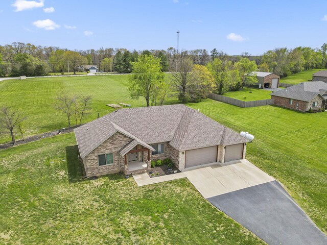 1758 W Big Meadows Ln, Nixa, MO 65714 - birds eye view of property