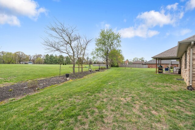 1758 W Big Meadows Ln, Nixa, MO 65714 - view of yard featuring fence