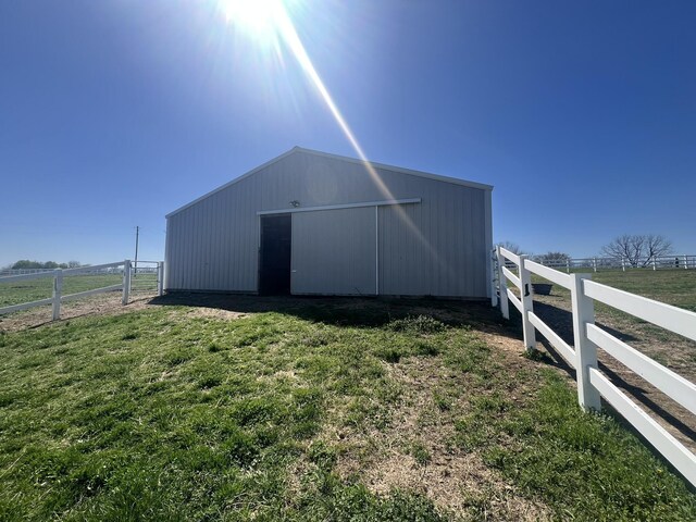 0 S 162nd Rd, Bolivar, MO 65613 - view of pole building featuring a yard and fence