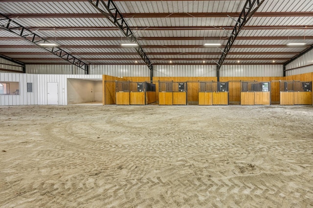 view of stable