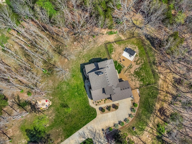 aerial view of property and surrounding area