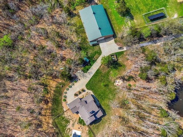 drone / aerial view