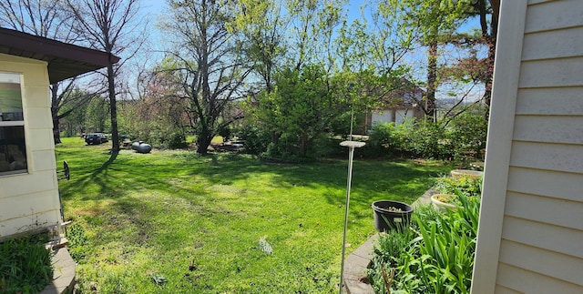 view of yard