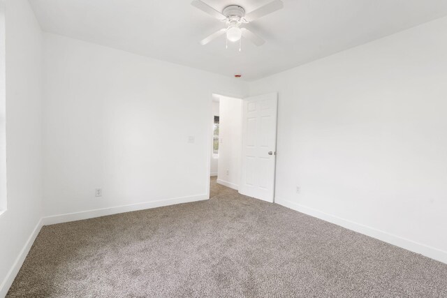 341 N Golden Ave, Springfield, MO 65802 - carpeted empty room with baseboards and a ceiling fan