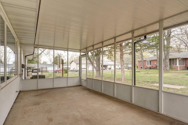 704 King St, Mount Vernon, MO 65712 - view of unfurnished sunroom