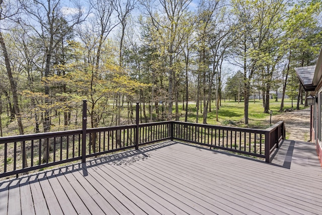 view of deck