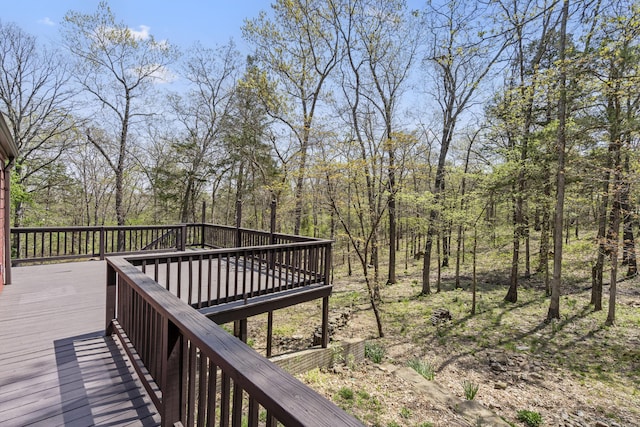 view of deck