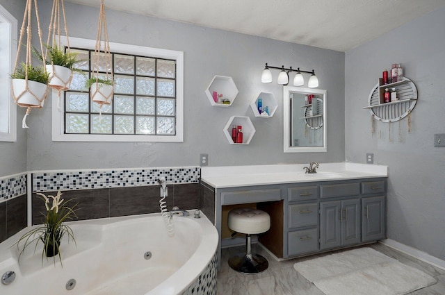 625 Parkwood Dr, Mount Vernon, MO 65712 - full bath with a whirlpool tub and vanity