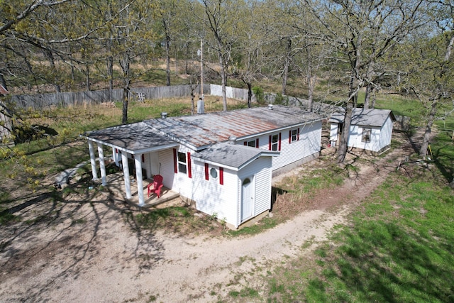 bird's eye view