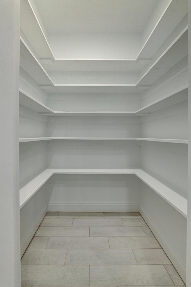 view of pantry