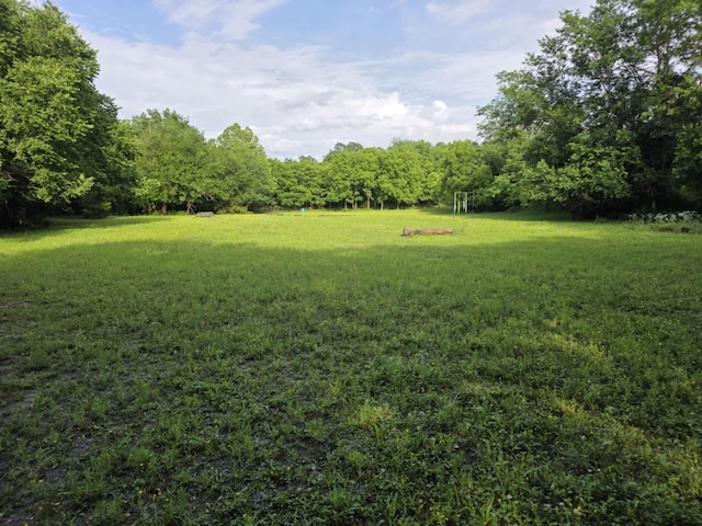 1978 E 473rd Rd, Halfway, MO 65663 - view of green lawn featuring a view of trees