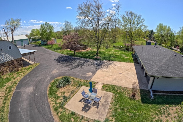 drone / aerial view