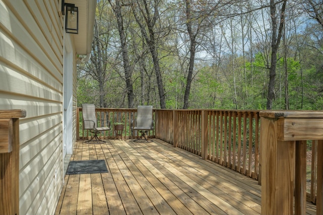 view of deck