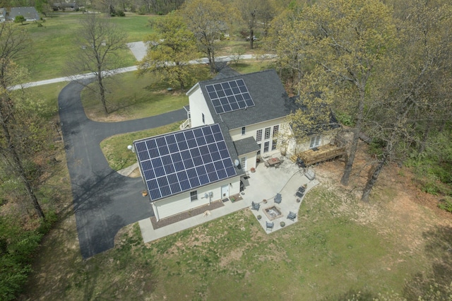 drone / aerial view