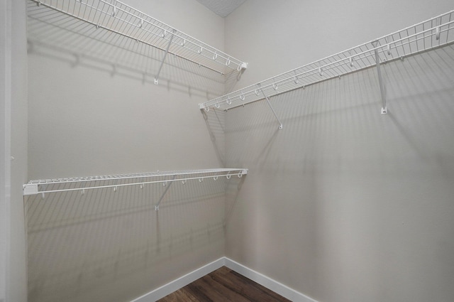 5464 Anita Ave, Pleasant Hope, MO 65725 - walk in closet featuring dark wood-style floors