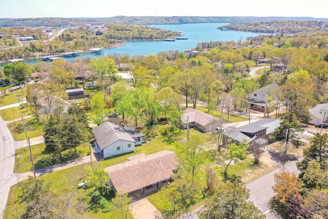 1 Edgemont Dr, Kimberling City, MO 65686 - birds eye view of property with a water view