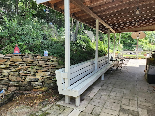 702 W Hubble Dr, Marshfield, MO 65706 - view of patio / terrace featuring outdoor dining space