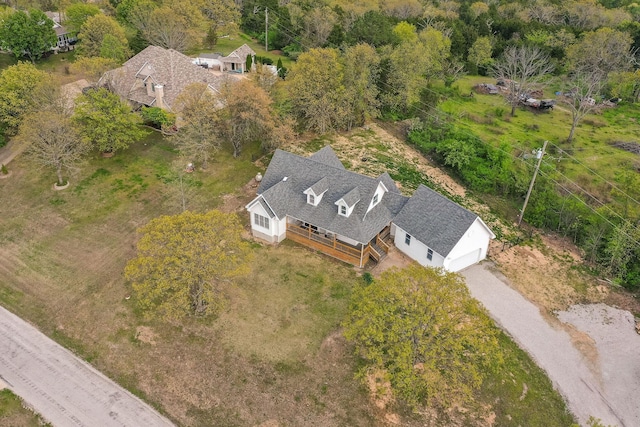 344 Zinnia Ln, Kirbyville, MO 65679 - aerial view of property and surrounding area