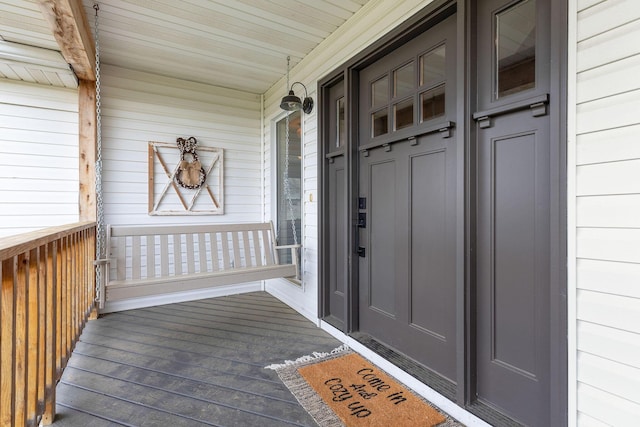 344 Zinnia Ln, Kirbyville, MO 65679 - property entrance featuring a porch